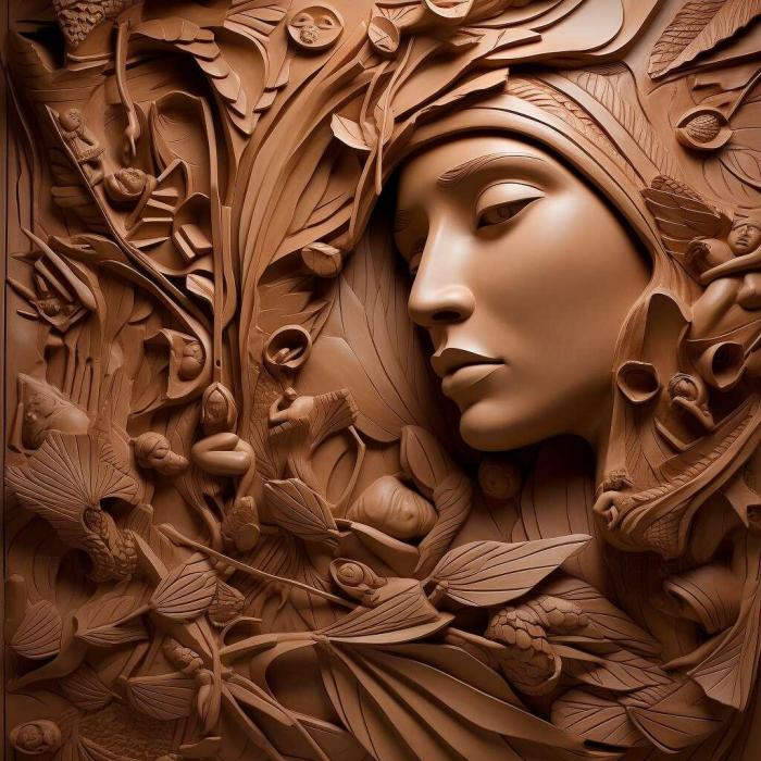 نموذج ثلاثي الأبعاد لآلة CNC 3D Art 